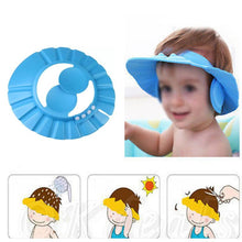 Load image into Gallery viewer, 378 Adjustable Safe Soft Baby Shower cap
