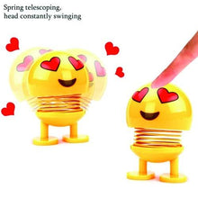 Load image into Gallery viewer, 602 Emoticon Figure Smiling Face Spring Doll

