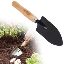 Load image into Gallery viewer, Your Brand Gardening Tools - Falcon Gloves, Flower Cutter/Scissor &amp; Garden Tool Wooden Handle (3pcs-Hand Cultivator, Small Trowel, Garden Fork)
