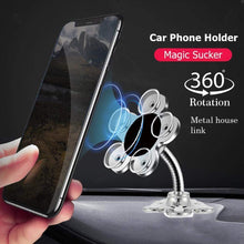 Load image into Gallery viewer, 637 -360 Rotatable Flower Shape Cellphone Holder Car &amp; Mount Sucker Stand (Multicolored)
