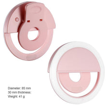 Load image into Gallery viewer, 270 Rechargeable Night LED Selfie Flash Light
