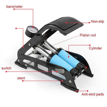 Load image into Gallery viewer, 709 Dual-Cylinder Foot Pump, Portable Floor Bike Pump, 150PSI Air Pump
