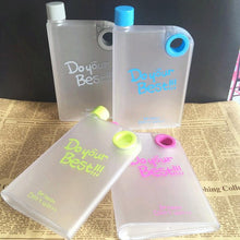 Load image into Gallery viewer, 364 Notebook Style Slim Water Bottle (380 ml, Multicolor)
