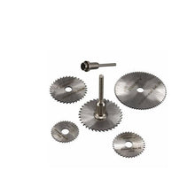 Load image into Gallery viewer, 408 -6pcs Metal HSS Circular Saw Blade Set Cutting Discs for Rotary Tool
