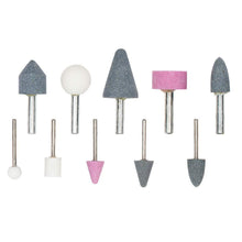 Load image into Gallery viewer, 409 -10pcs 3mm/6mm Dia Shank Mounted Stone (Rotary Tools)
