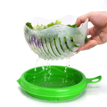Load image into Gallery viewer, 743 Salad Cutter Bowl Upgraded Easy Salad Maker, Fast Fruit Vegetable Salad Chopper Bowl Fresh Salad Slicer
