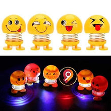 Load image into Gallery viewer, 603 Emoticon Figure Smiling Lighting Face Spring Doll
