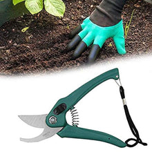 Load image into Gallery viewer, DeoDap Gardening Tools - Garden Gloves with Claws for Digging and Planting, 1 Pair Ergonomic Grip, Incredibly Sharp Secateurs
