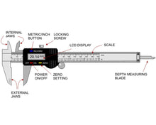 Load image into Gallery viewer, 450 LCD Screen Digital Caliper (6 inch)
