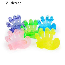Load image into Gallery viewer, 172 Rubber Pet Cleaning Massaging Grooming Glove Brush
