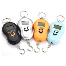 Load image into Gallery viewer, 375 -40Kg 10g Portable Handy Pocket Smile Mini Electronic Digital LCD Weighing Scale
