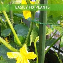 Load image into Gallery viewer, 873 Plastic Twist Tie Wire Spool With Cutter For Garden Yard Plant 50m (Green)
