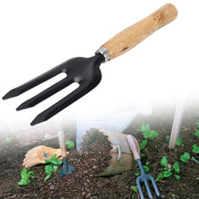 Load image into Gallery viewer, 475 Hand Weeding Fork (Steel, Black)
