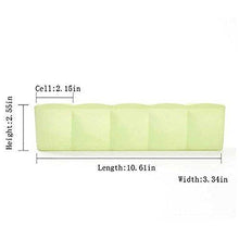 Load image into Gallery viewer, 236 5-Compartments Socks/Handkerchief/Underwear Storage Box Socks Drawer Closet Organizer Storage Boxes (pack of 4)
