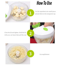 Load image into Gallery viewer, 0727 Manual Handy and Compact Vegetable Chopper/Blender
