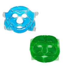 Load image into Gallery viewer, 380 Reusable Cooling Gel Face Mask with Strap-on Velcro, Medium
