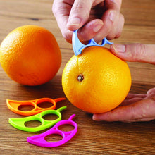 Load image into Gallery viewer, 187 Kitchen Plastic Orange Citrus Peelers, Slicer, Cutter

