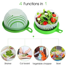 Load image into Gallery viewer, 743 Salad Cutter Bowl Upgraded Easy Salad Maker, Fast Fruit Vegetable Salad Chopper Bowl Fresh Salad Slicer
