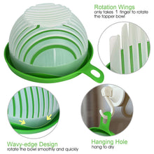 Load image into Gallery viewer, 743 Salad Cutter Bowl Upgraded Easy Salad Maker, Fast Fruit Vegetable Salad Chopper Bowl Fresh Salad Slicer
