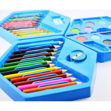 Load image into Gallery viewer, 859 46 Pcs Plastic Art Colour Set with Color Pencil, Crayons, Oil Pastel and Sketch Pens
