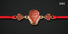 Load image into Gallery viewer, Rakshabandhan -Designer Color Rakhi (Rakhi_D16) Gold Colour Rakhi
