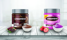 Load image into Gallery viewer, Chocotown Chocolate Spreads - Cocoa Spreads &amp; Strawberry Spreads- 350 gm
