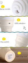 Load image into Gallery viewer, 396 Ice cream Humidifier Mini Ultrasonic Humidifiers Led Night Light Aroma Essential Oil Diffuser USB Fogger Car Air freshener
