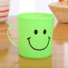 Load image into Gallery viewer, 744 Unbreakable Plastic Coffee-Milk Fancy Smiley Mug
