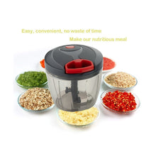 Load image into Gallery viewer, 101 Compact &amp; Powerful Hand Held Vegetable Chopper (650 ml)
